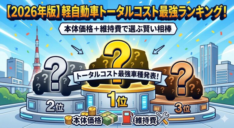 軽自動車トータルコスト最強ランキング