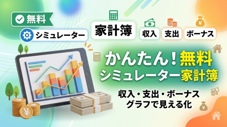 簡易版家計簿シミュレーター
