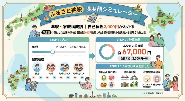 ふるさと納税シミュレーター
