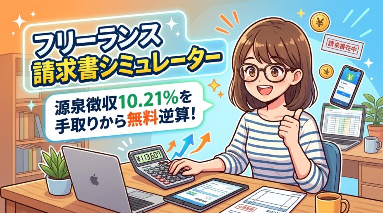 フリーランス請求書シミュレータ