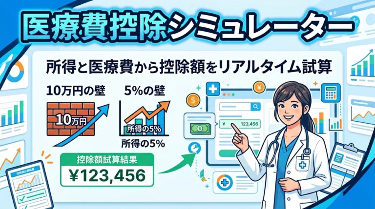 医療費控除シミュレーター