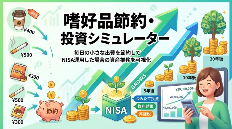 嗜好品節約シミュレーター
